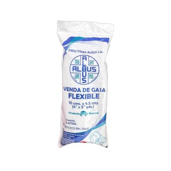 VENDA DE GASA FLEXIBLE ALBUS 10 CMX4,5