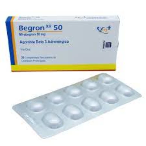 BEGRON XR 50 50 MG ( MIRABEGRON 50 MH) X 20 COMP