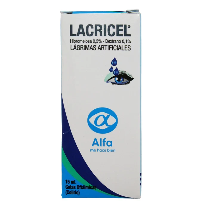 LACRICEL 15 ML COLIRIO LAGRIMAS ARTIFICIALES