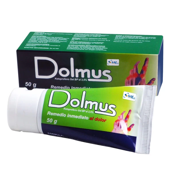 DOLMUS GEL 2,5% 50 GR