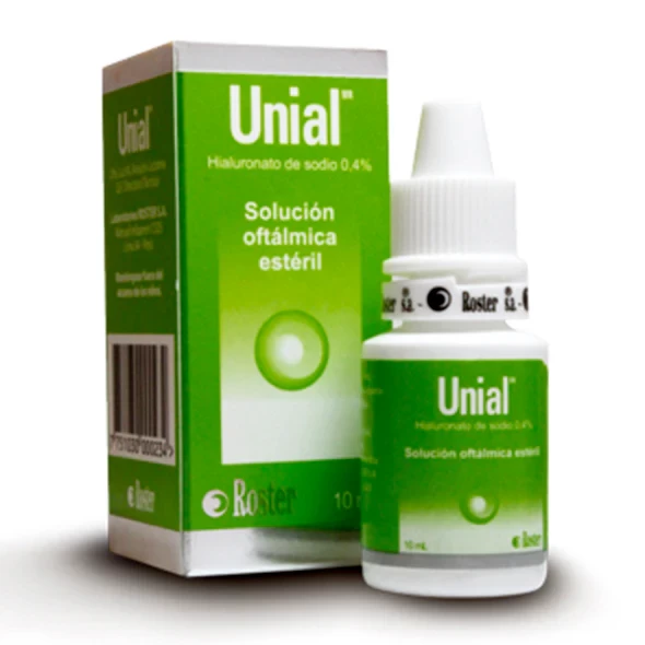 UNIAL COLIRIO 10 ML HIALURONATO DE SODIO 0.4%