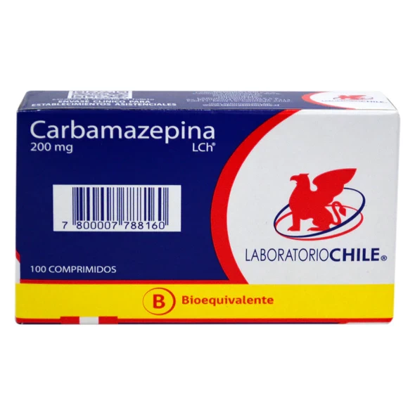 CARBAMAZEPINA 200 MG X 100 LCH