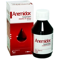 ANEMIDOX SUSPENSION 120 ML adultos y niños (Hierro bisglicina quelato)