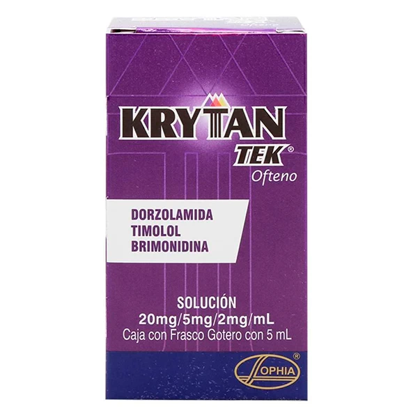 KRYTANTEK COLIRIO 5ML(BRIMONI-TIMOL-DORZOLAMIDA)