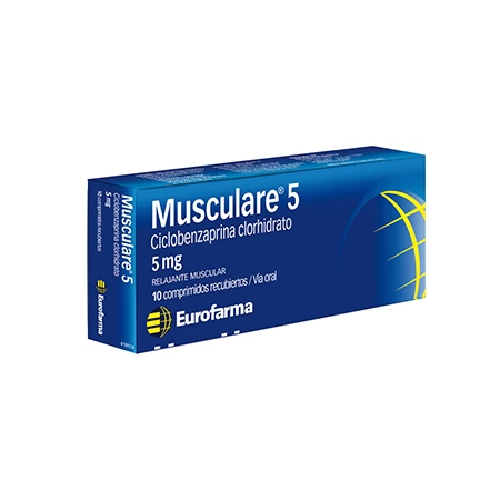 MUSCULARE 5 MG X 30 CICLOBENZA