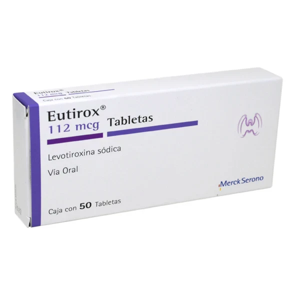 EUTIROX 112 MCG X 50