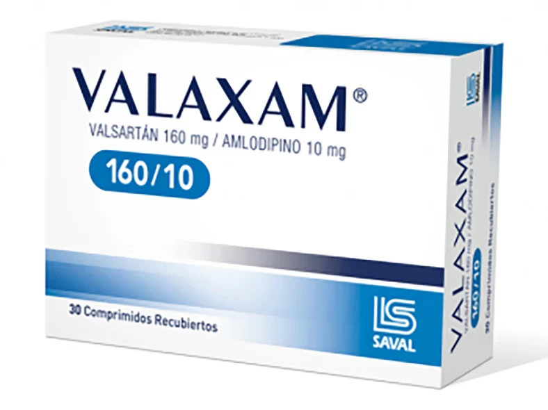 VALAXAM 160/10 X30 (VALSARTAN/AMLODIPINO)