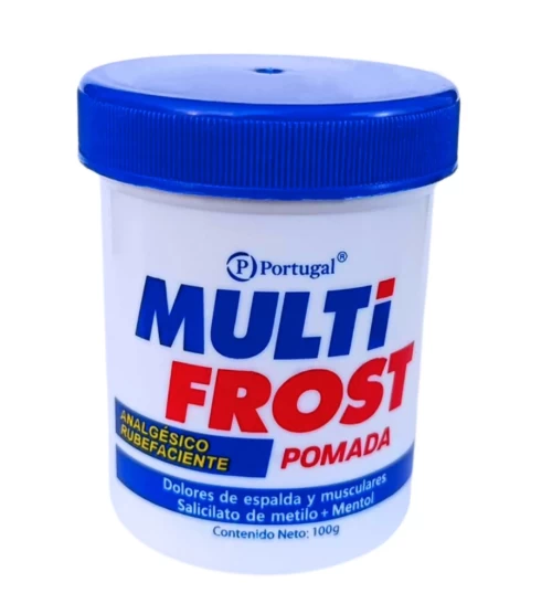 MULTIFROST POMADA ( SALICILATO DE METILO 27G+MENTOL 10GR) X 60 G