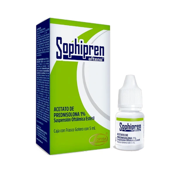 SOPHIPREN OFTENO COLIRIO 5 ML (PREDNISOLONA 1%)