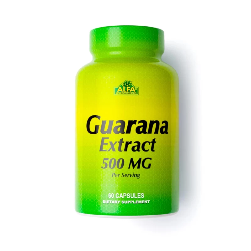 GUARANA HIGH POTENCY 1000 MG X 60 ALFA VIT