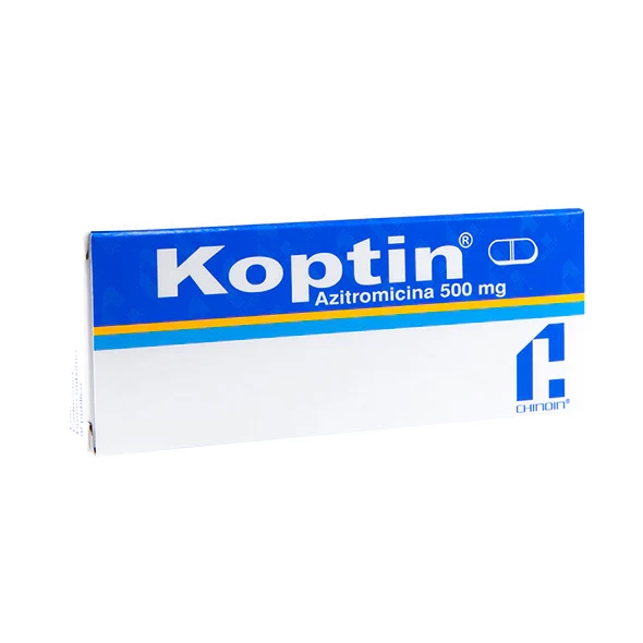 KOPTIN (AZITROMICINA) 500 MG X 3