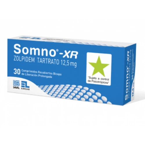SOMNO XR 12,5 MG X 30