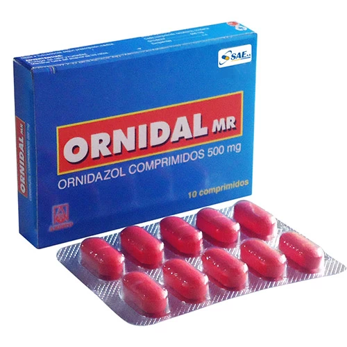 ORNIDAL 500 MG X 10 COMP (ORNIDAZOL)