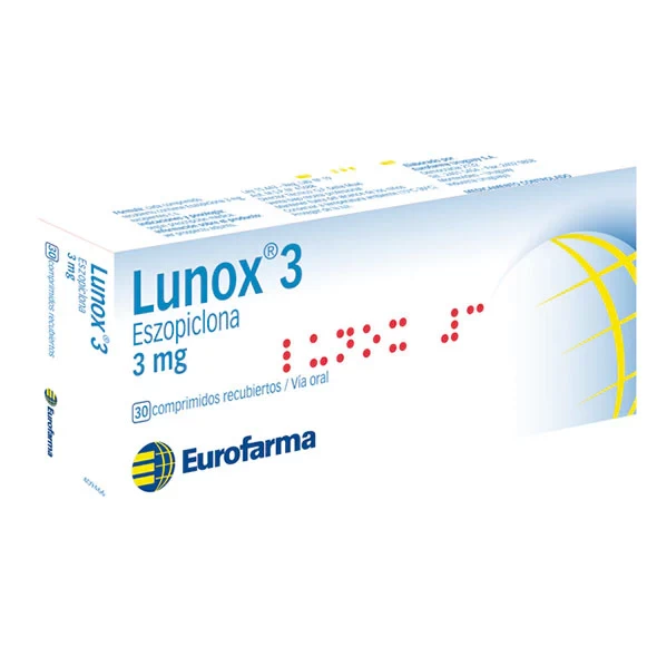 LUNOX 3 MG X 30 ( ESZOPICLONA )