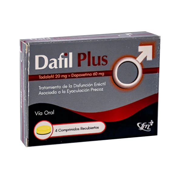 DAFIL PLUS (Tadalafil 20mg+ Dapoxetina 60mg)