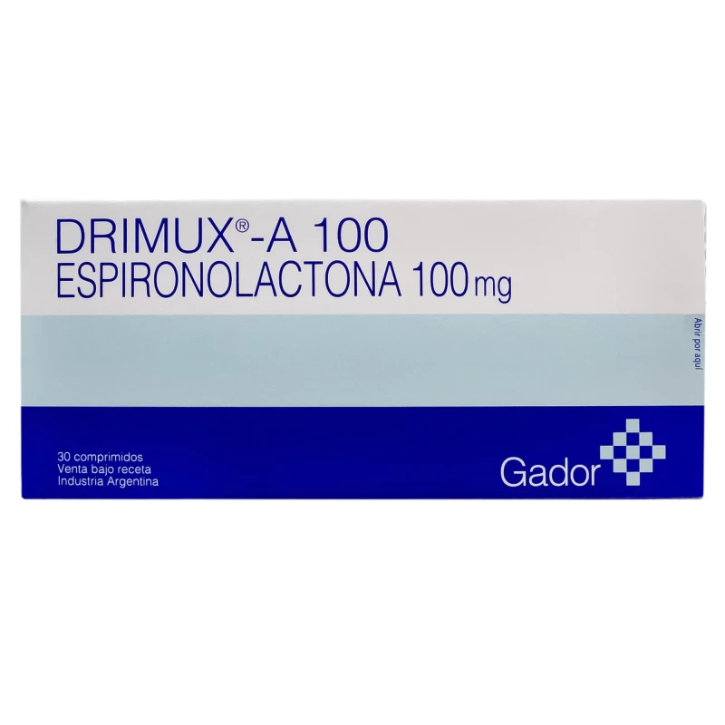 DRIMUX A 100 MG X 30 ESPIRONOLACTONA