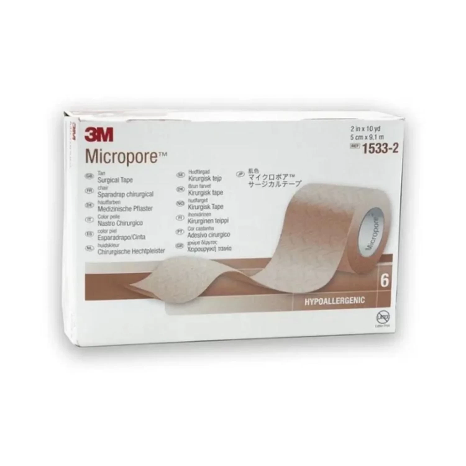 MICROPORE PIEL 5 CM X 9,1 M