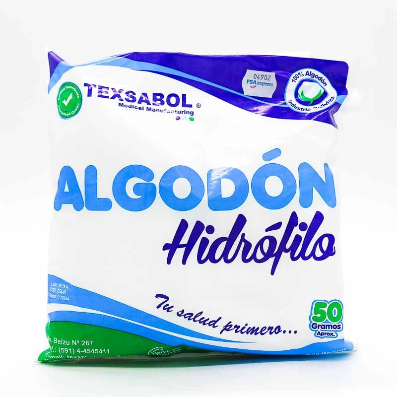 ALGODON HIDROFILO 50 GR