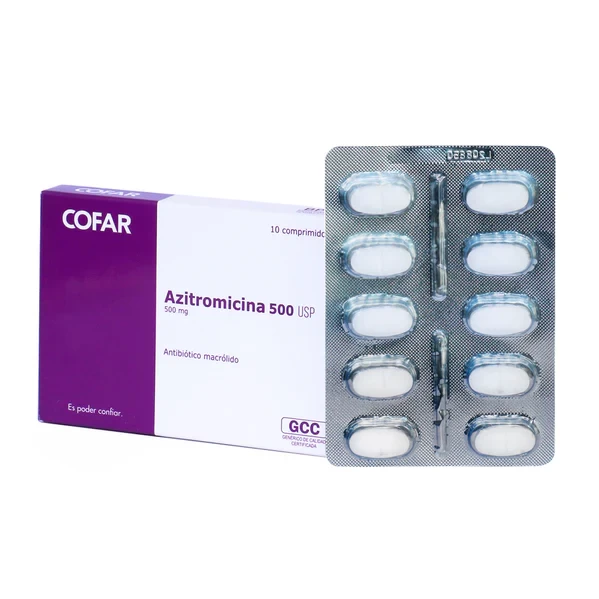 AZITROMICINA 500 MG X 10 COFAR