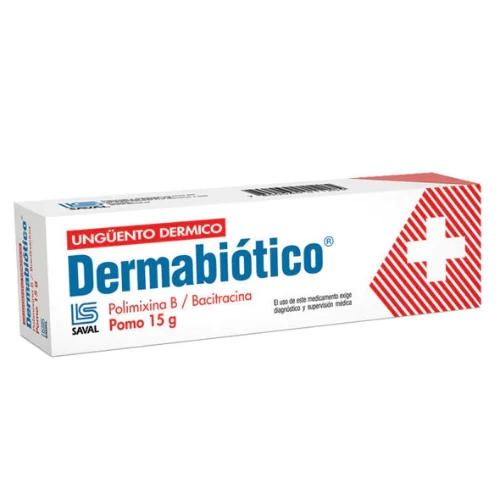 DERMABIOTICO UNGT. DERMICO 15 G POLIMICINA B+ BACITRA