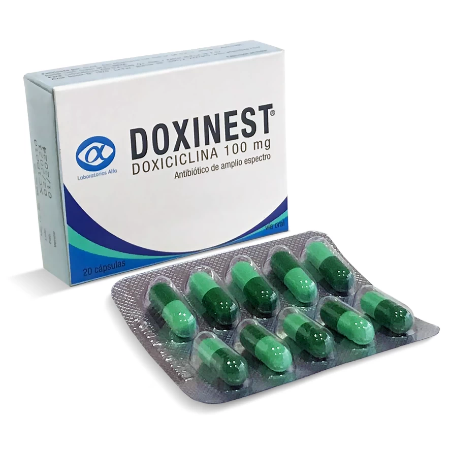 DOXINEST (DOXICICLINA) 100 MG X 20