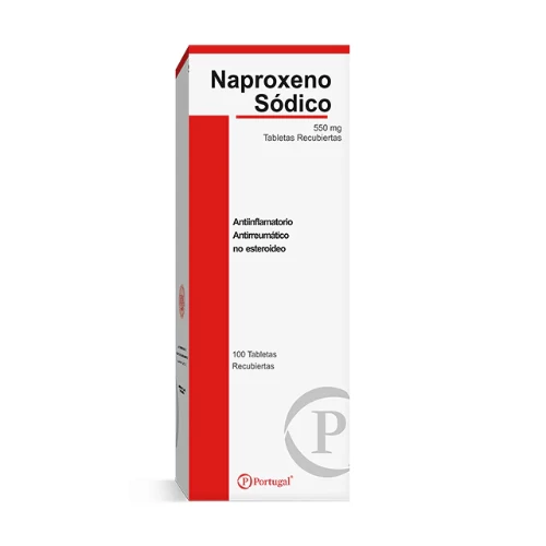 NAPROXENO sodico 550 MG X 100