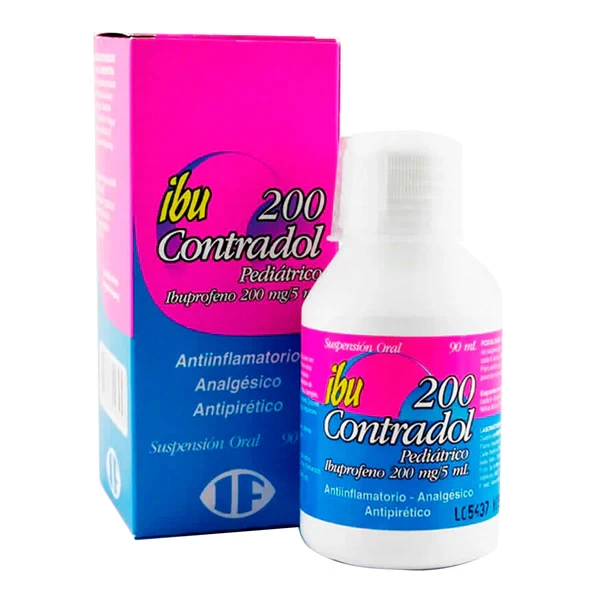 IBU CONTRADOL pediatrico 200MG/5ML X 90 ML