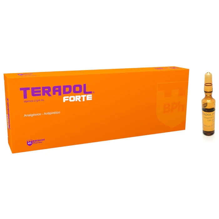 TERADOL FORTE 4 ML (DIPIRONA/TERAPIROL O METAMIZOL)
