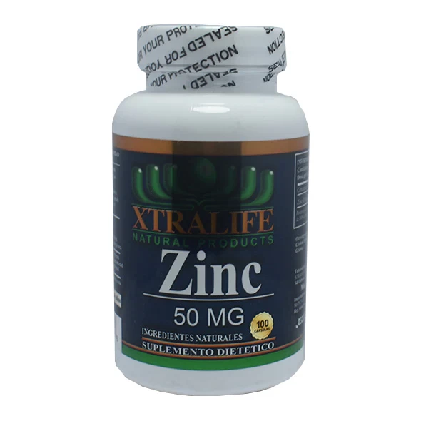ZINC 50 MG X 100 CAP XTRALIFE