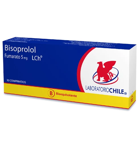 BISOPROLOL 5 MG X 30 COMP (FUMARATO)