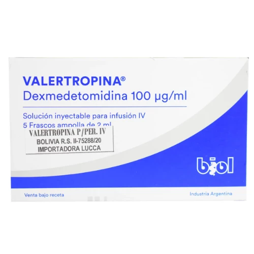 SEDOLAM 200 MG/2ML X 1 AMP (DEXMEDETOMIDINA/ VALERTROPINA) LUCCA