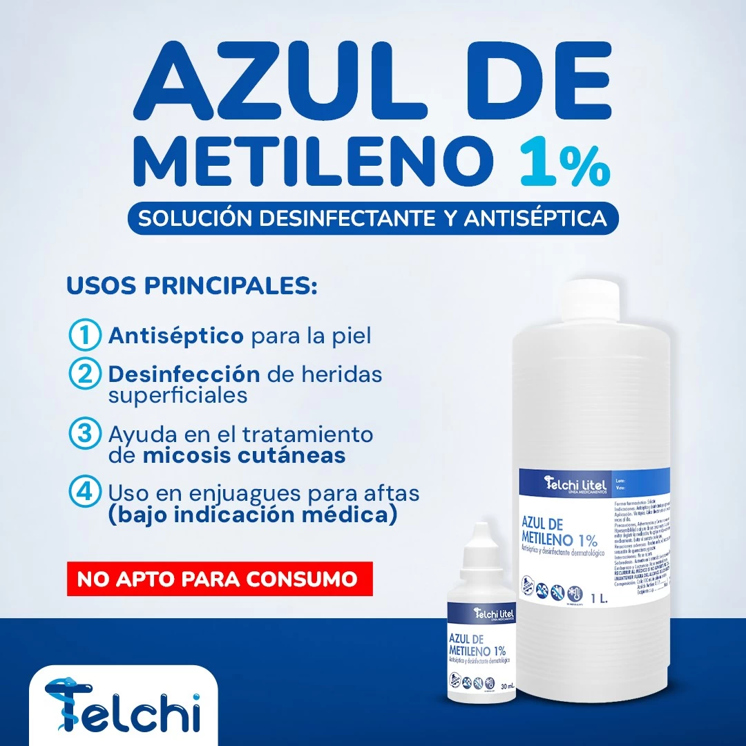 AZUL DE METILENO 2 % X 1000 ML