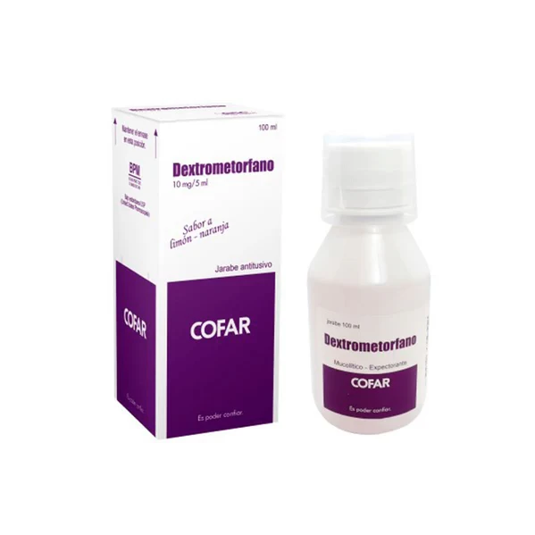 DEXTROMETORFANO JARABE 100 ML. COFAR