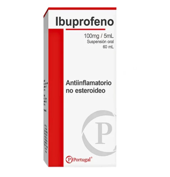 IBUPROFENO 100 MG/5 SUSPENSION 60 ML