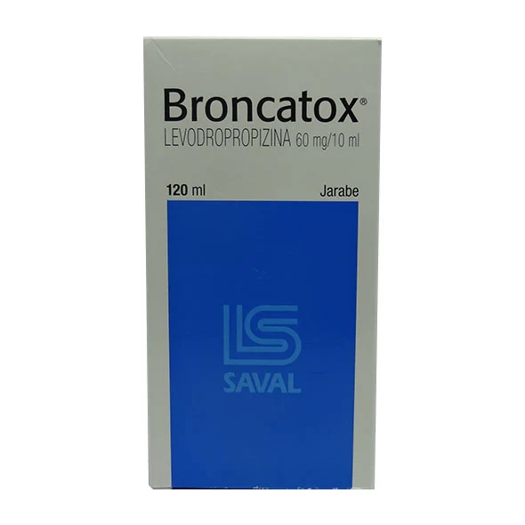 BRONCATOX 60 MG/ 10 ML LEVODROPIZINA X 120 ML