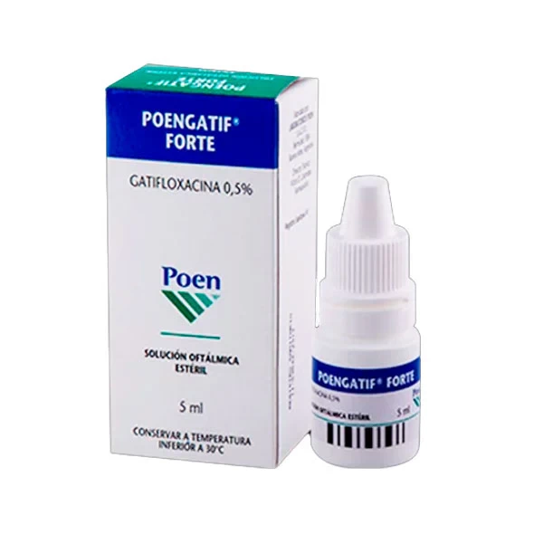 POENGATIF FORTE 0,5% 5 ML GATIFLOXACINA