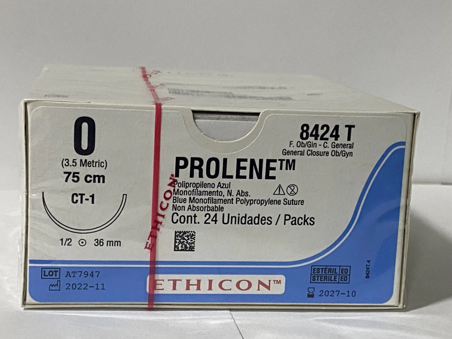 PROLENE 0 C/A 3,5   8424T