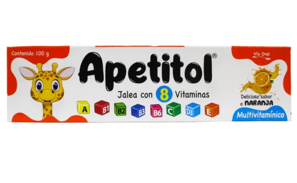 APETITOL + ZINC JALEA NARANJA X 100 GRS