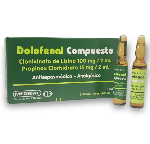 DOLOFENAL COMPUESTO X 2 AMP