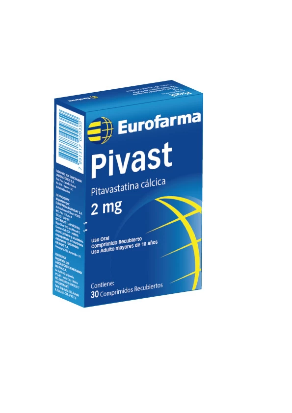 PIVAST 2 MG X 30 CAP (PITAVASTATINA+CALCICA)