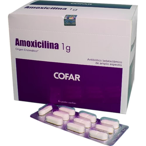 AMOXICILINA 1 G X 320 COFAR