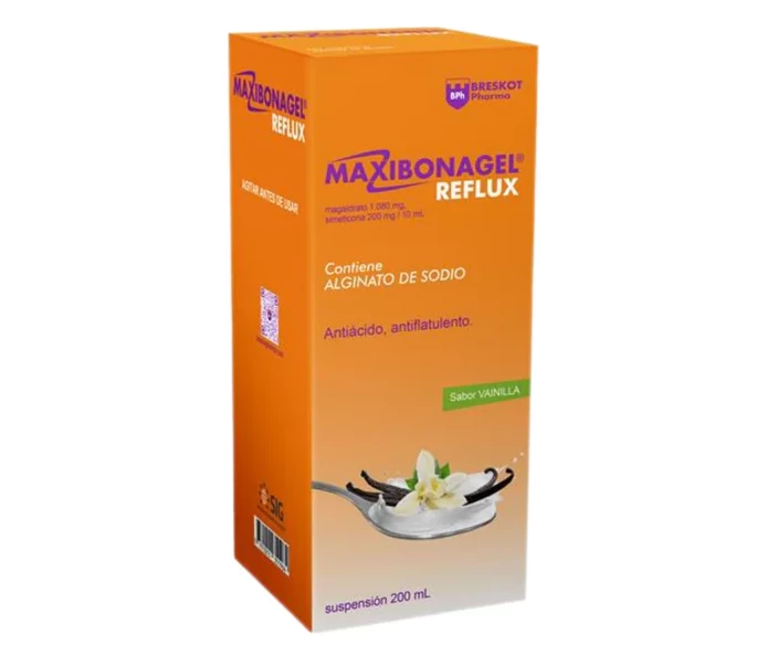 MAXIBONAGEL REFLUX SUSP X 200ML SABOR VAINILLA