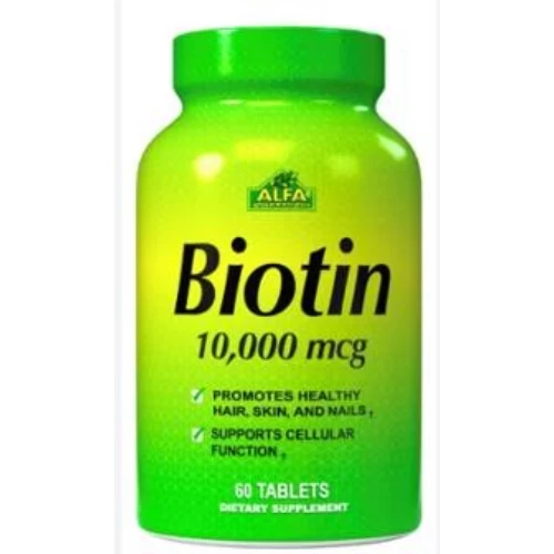 BIOTIN 10000 MCG X 60 TAB