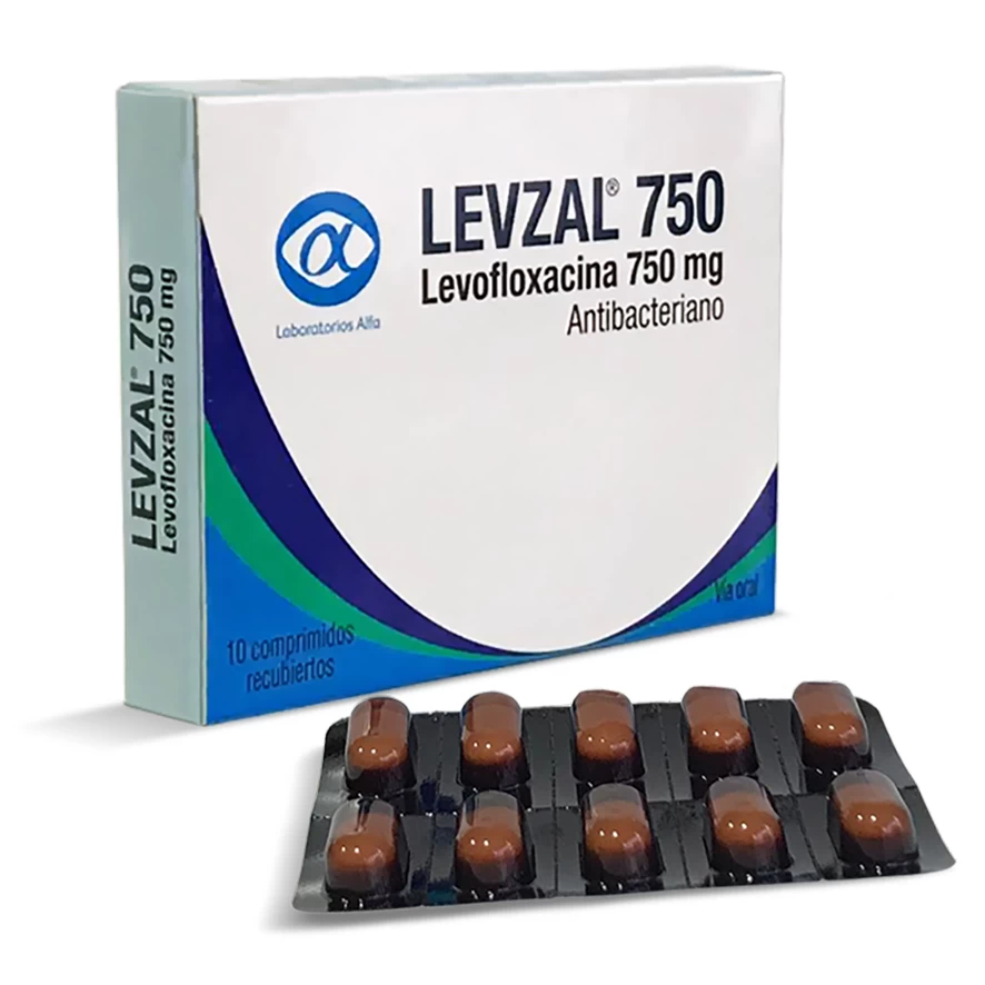 LEVZAL 750 MS X 10 COMP ( LEVOFLOXACINA )