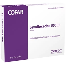 LEVOFLOXACINA 500 MG X 10