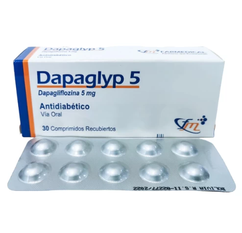DAPAGLYP 5 ( DAPAGLIFLOZINA 5 MG ) ANTIDIABETIC
