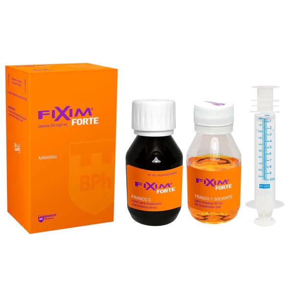 FIXIM FORTE 200 MG/5 ML X 50 ML CEFIXIMA