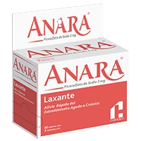 ANARA LAXANTE 5 MG PICOSULFATO