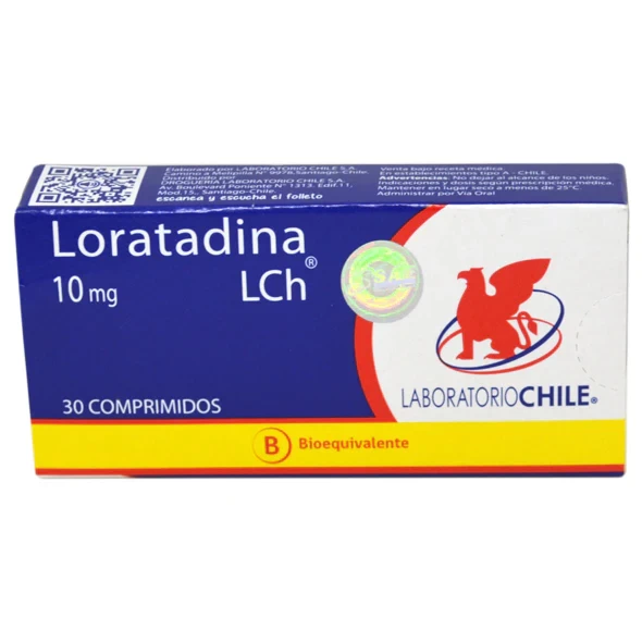 LORATADINA 10 MG X 30 L.CH
