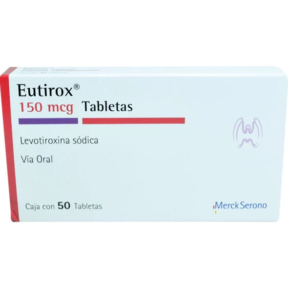 EUTIROX 150 MCG X50tabs (LEVOTIROXINA)